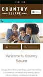 Mobile Screenshot of countrysquareapts.net